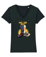 PART  - TIME ADULT  1 Tricou mânecă scurtă guler V Damă Evoker