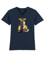 PART  - TIME ADULT  1 Tricou mânecă scurtă guler V Bărbat Presenter