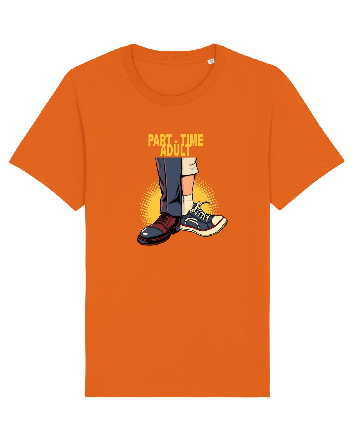 Tricou mânecă scurtă Unisex Rocker Bright Orange