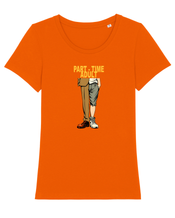 PART  - TIME ADULT  2 Bright Orange