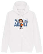 PART  - TIME ADULT  3 Hanorac cu fermoar Unisex Connector