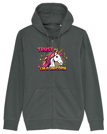 TRUST ME, I`M A UNICORN - Ai incredere in mine, sunt un unicorn Anthracite