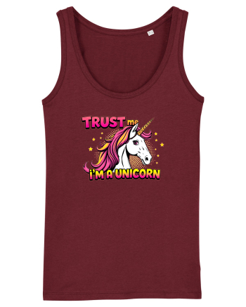 TRUST ME, I`M A UNICORN - Ai incredere in mine, sunt un unicorn Burgundy