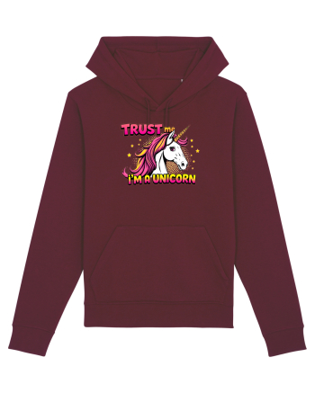 TRUST ME, I`M A UNICORN - Ai incredere in mine, sunt un unicorn Burgundy