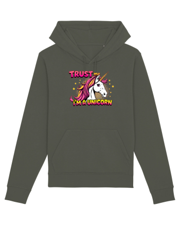 TRUST ME, I`M A UNICORN - Ai incredere in mine, sunt un unicorn Khaki