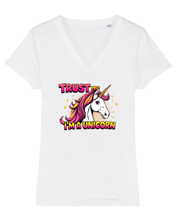TRUST ME, I`M A UNICORN - Ai incredere in mine, sunt un unicorn White