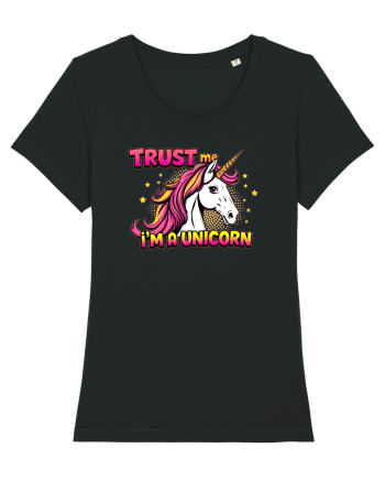 TRUST ME, I`M A UNICORN - Ai incredere in mine, sunt un unicorn Black