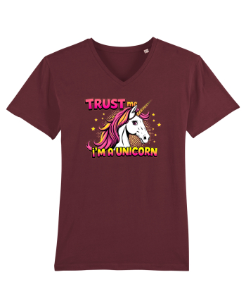 TRUST ME, I`M A UNICORN - Ai incredere in mine, sunt un unicorn Burgundy