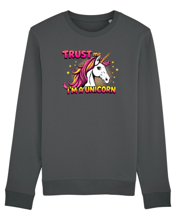 TRUST ME, I`M A UNICORN - Ai incredere in mine, sunt un unicorn Anthracite