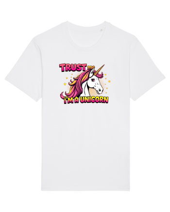 TRUST ME, I`M A UNICORN - Ai incredere in mine, sunt un unicorn White