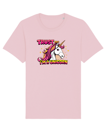 TRUST ME, I`M A UNICORN - Ai incredere in mine, sunt un unicorn Cotton Pink