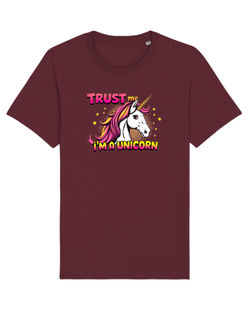 TRUST ME, I`M A UNICORN - Ai incredere in mine, sunt un unicorn Burgundy