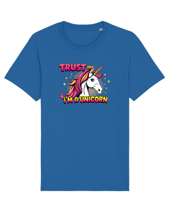 TRUST ME, I`M A UNICORN - Ai incredere in mine, sunt un unicorn Royal Blue