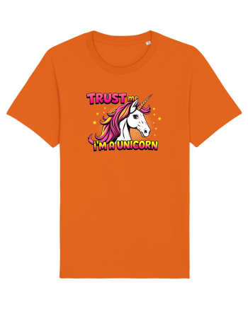 TRUST ME, I`M A UNICORN - Ai incredere in mine, sunt un unicorn Bright Orange