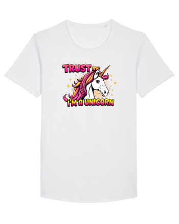 TRUST ME, I`M A UNICORN - Ai incredere in mine, sunt un unicorn White