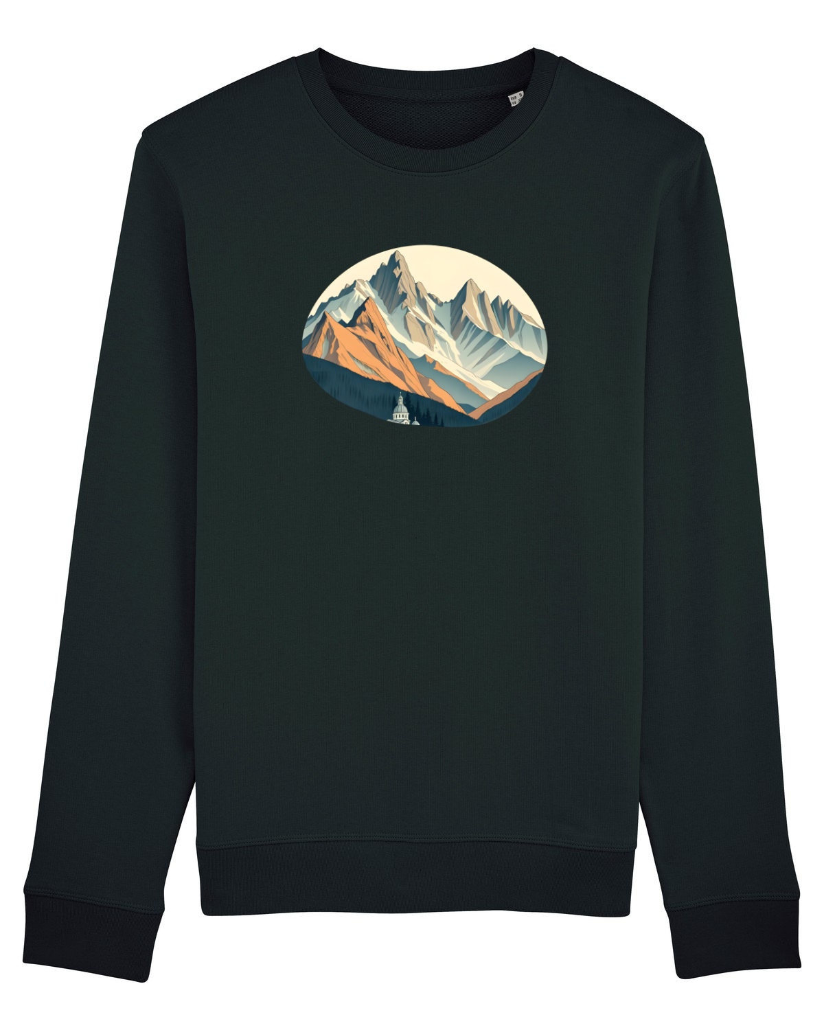 Bluză mânecă lungă Unisex Rise Black