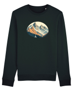 MUNTE - CALATORII 1 Bluză mânecă lungă Unisex Rise