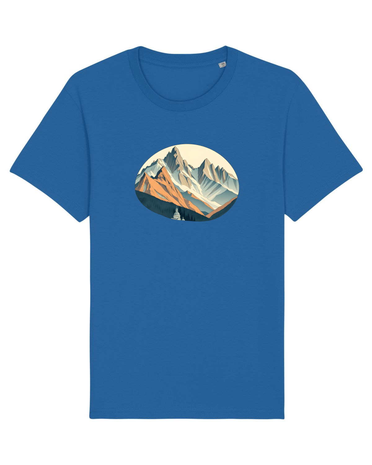 Tricou mânecă scurtă Unisex Rocker Royal Blue