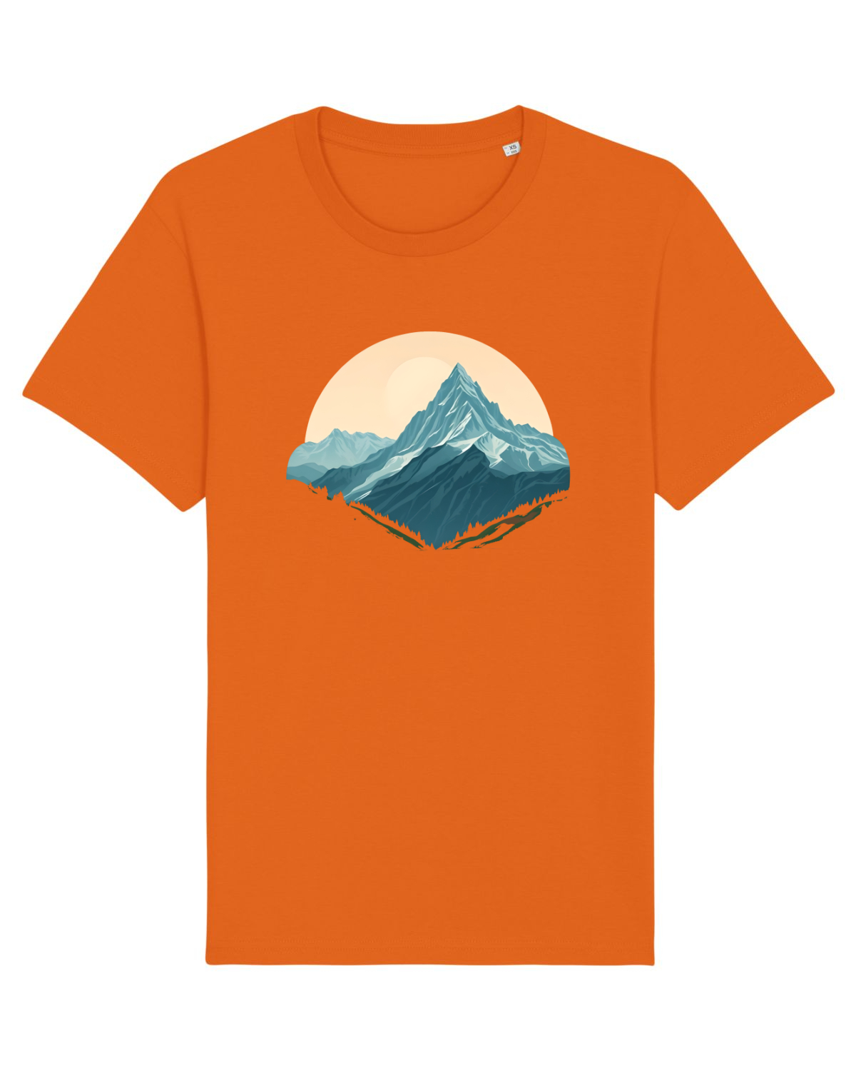 Tricou mânecă scurtă Unisex Rocker Bright Orange