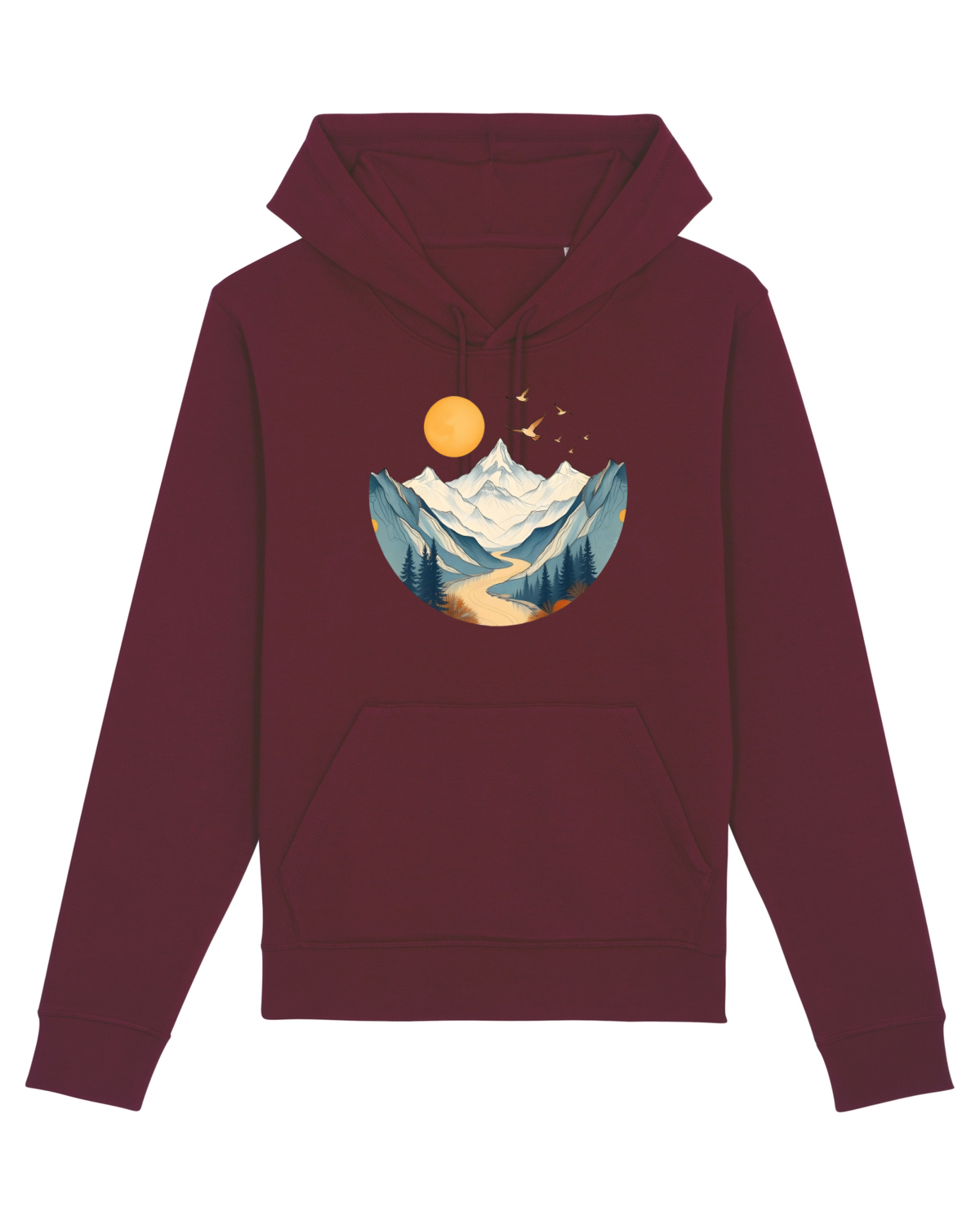 Hanorac Unisex Drummer Burgundy