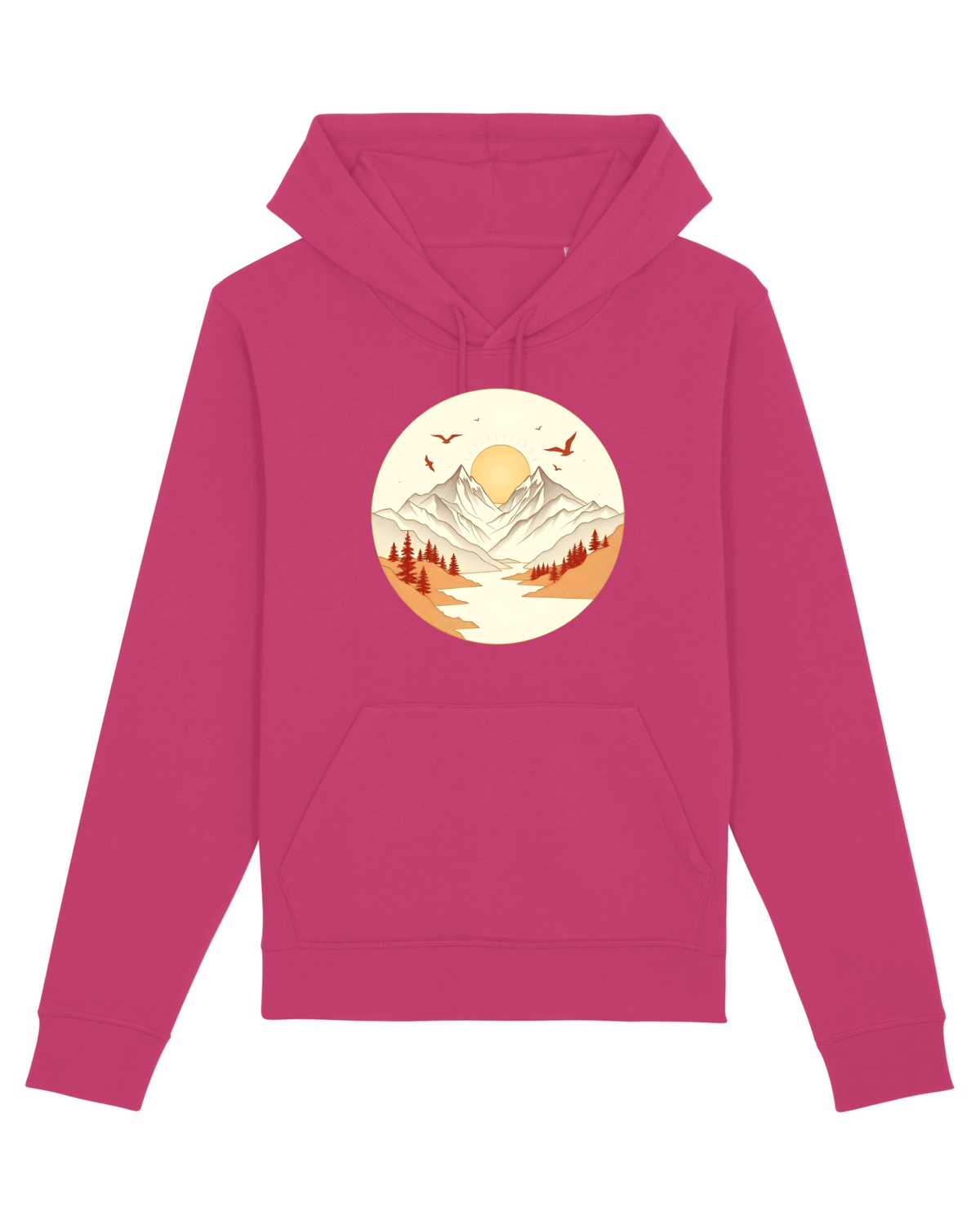 Hanorac Unisex Drummer Raspberry