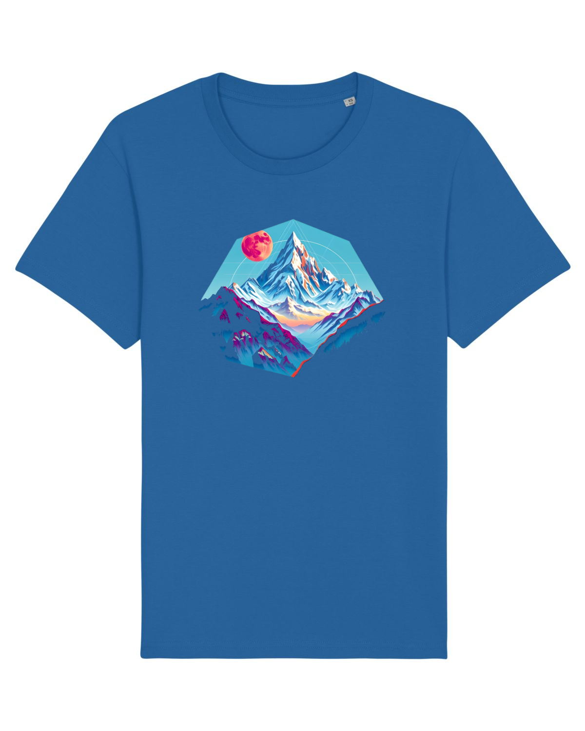 Tricou mânecă scurtă Unisex Rocker Royal Blue