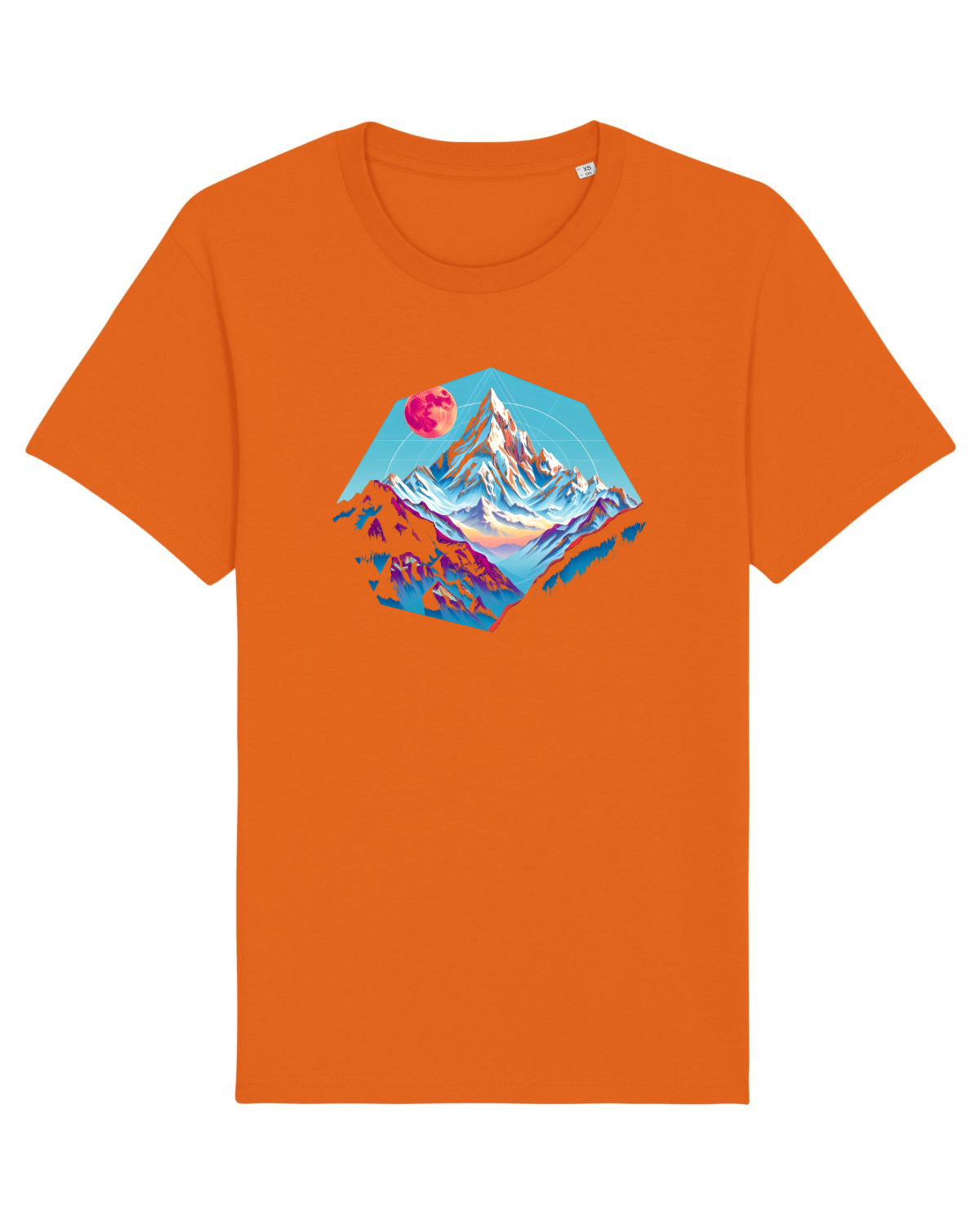 Tricou mânecă scurtă Unisex Rocker Bright Orange