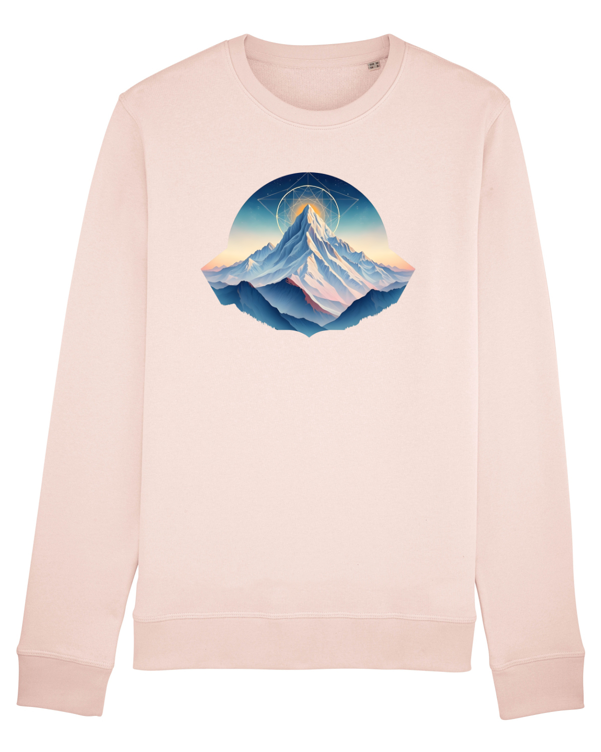 Bluză mânecă lungă Unisex Rise Candy Pink