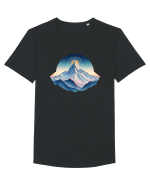 MUNTE - CALATORII 10 Tricou mânecă scurtă guler larg Bărbat Skater