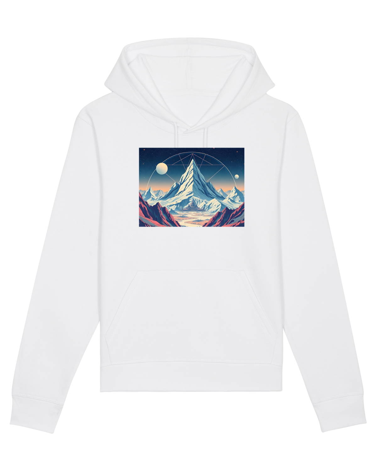 Hanorac Unisex Drummer White