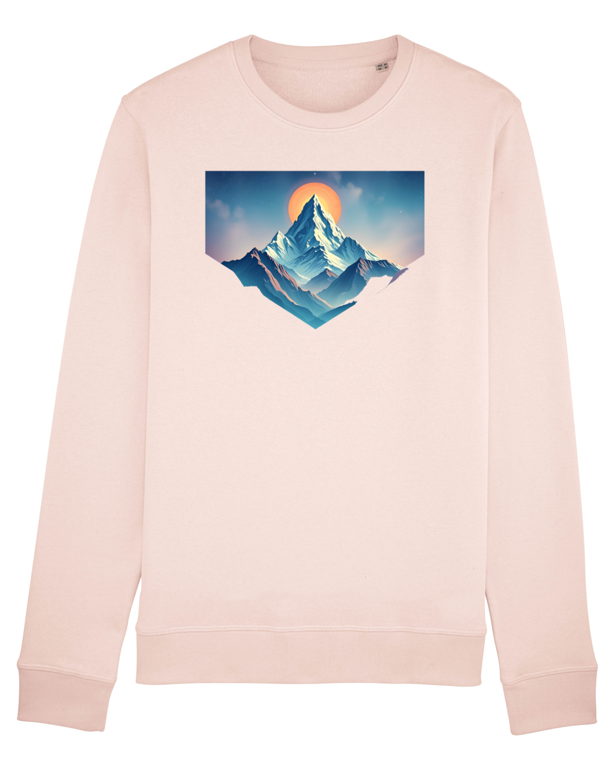 Bluză mânecă lungă Unisex Rise Candy Pink
