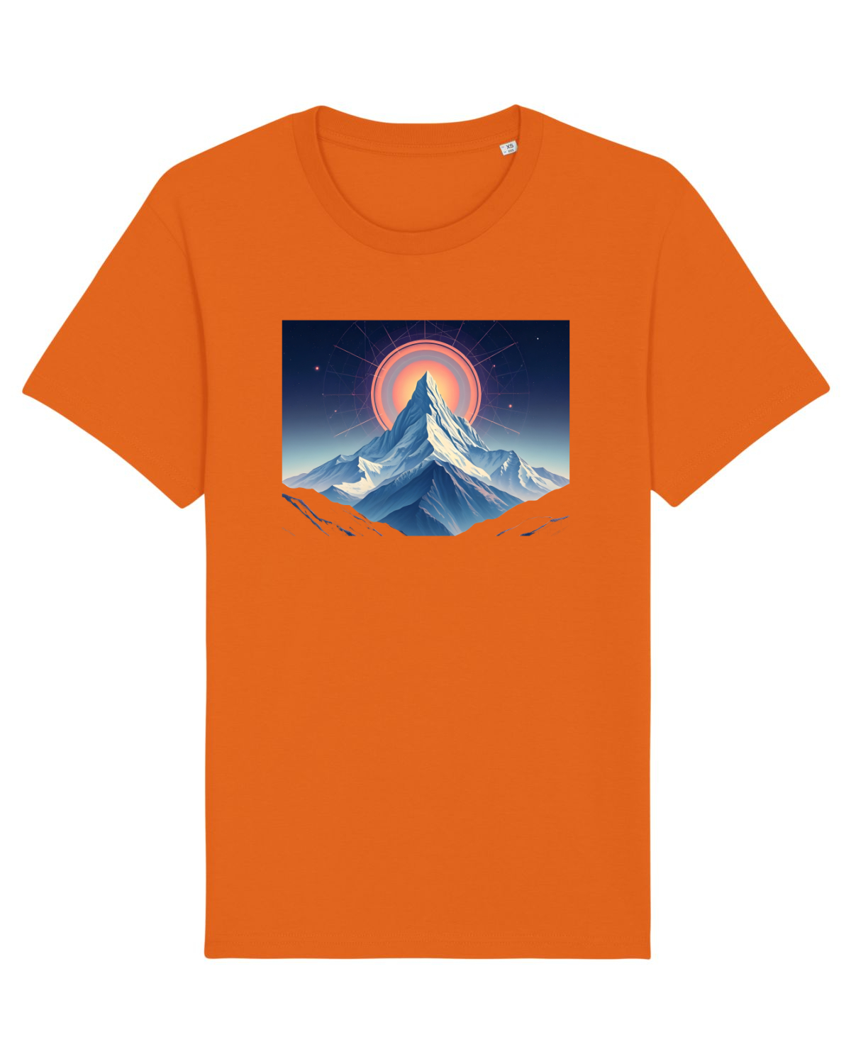 Tricou mânecă scurtă Unisex Rocker Bright Orange