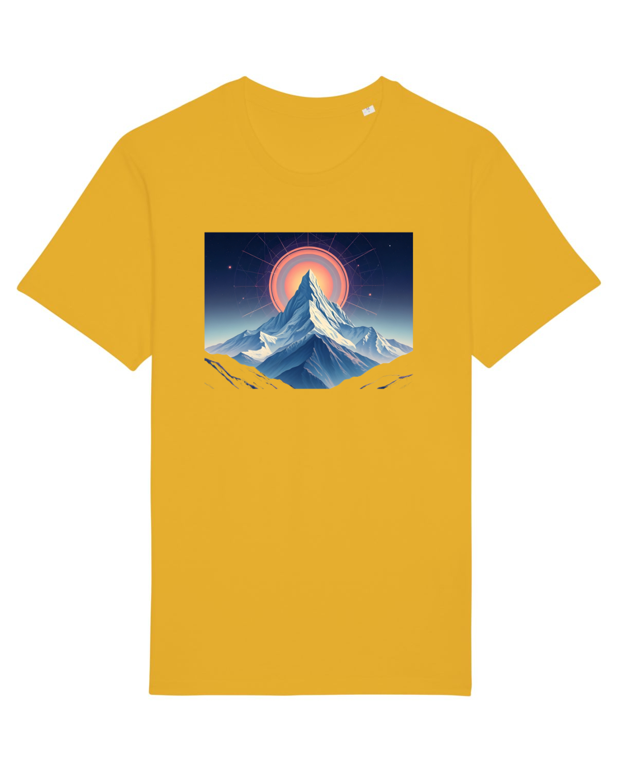 Tricou mânecă scurtă Unisex Rocker Spectra Yellow