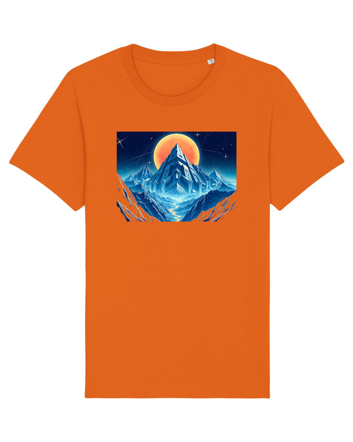 Tricou mânecă scurtă Unisex Rocker Bright Orange