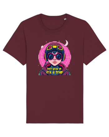 DON`T GROW UP, IT`S A TRAP 1 Burgundy