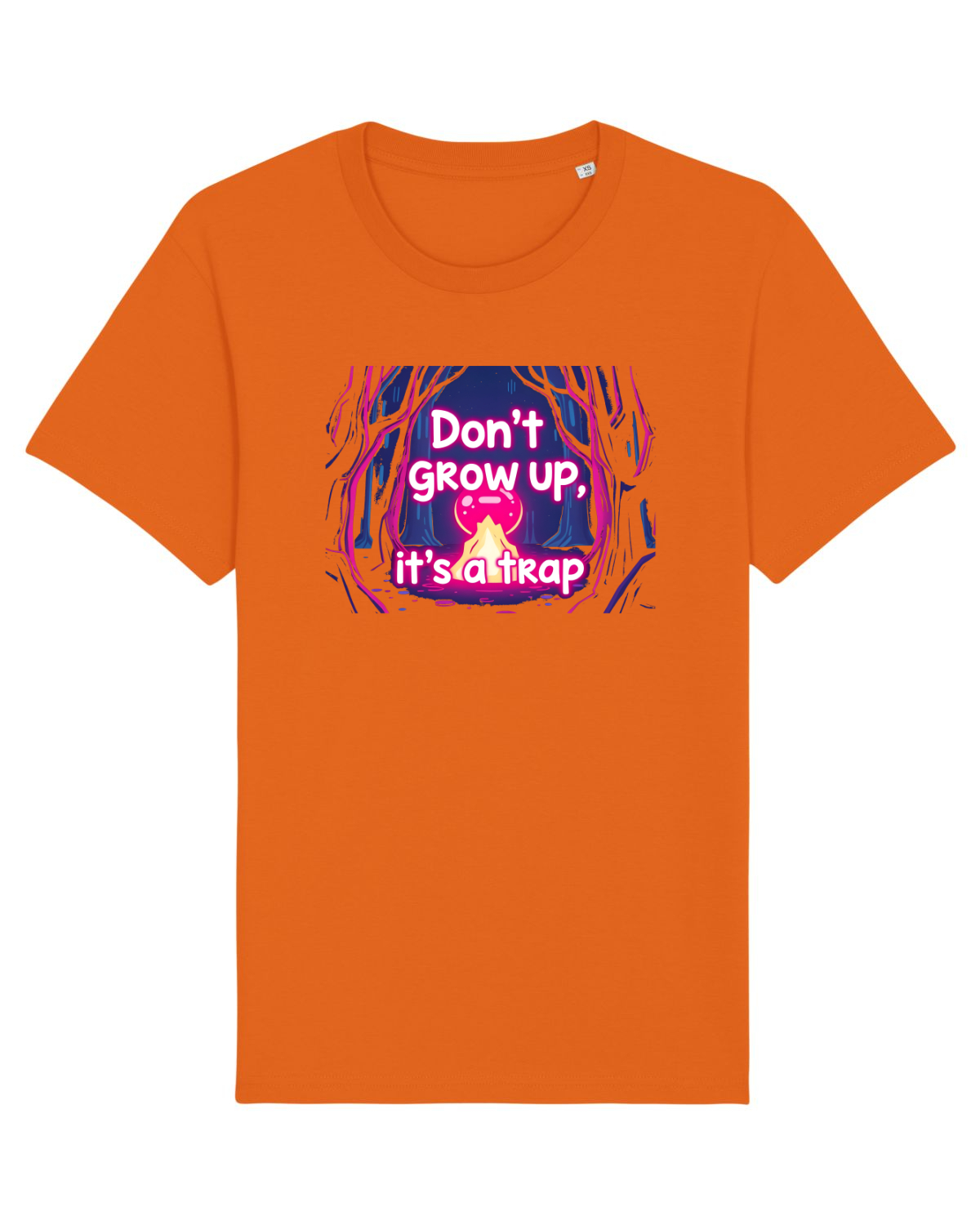 Tricou mânecă scurtă Unisex Rocker Bright Orange