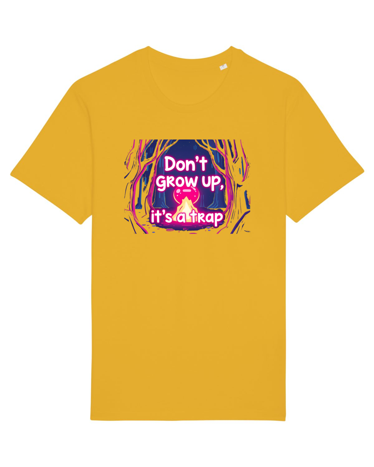 Tricou mânecă scurtă Unisex Rocker Spectra Yellow