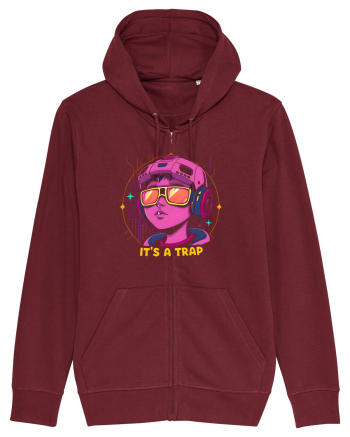 DON`T GROW UP, IT`S A TRAP 2 Burgundy