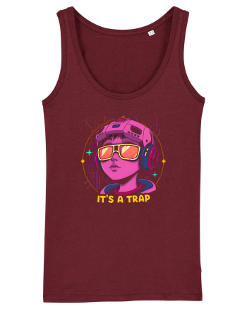 DON`T GROW UP, IT`S A TRAP 2 Burgundy