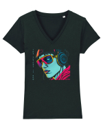 THE FUTURE IS NOW Tricou mânecă scurtă guler V Damă Evoker