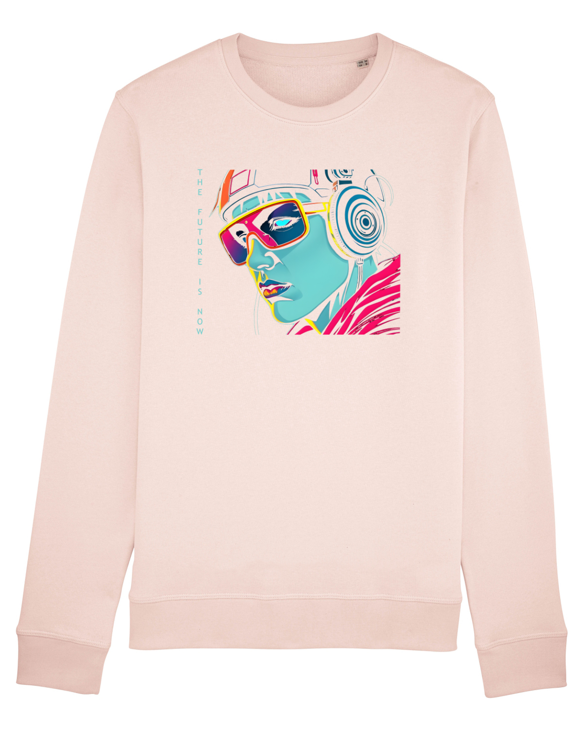Bluză mânecă lungă Unisex Rise Candy Pink
