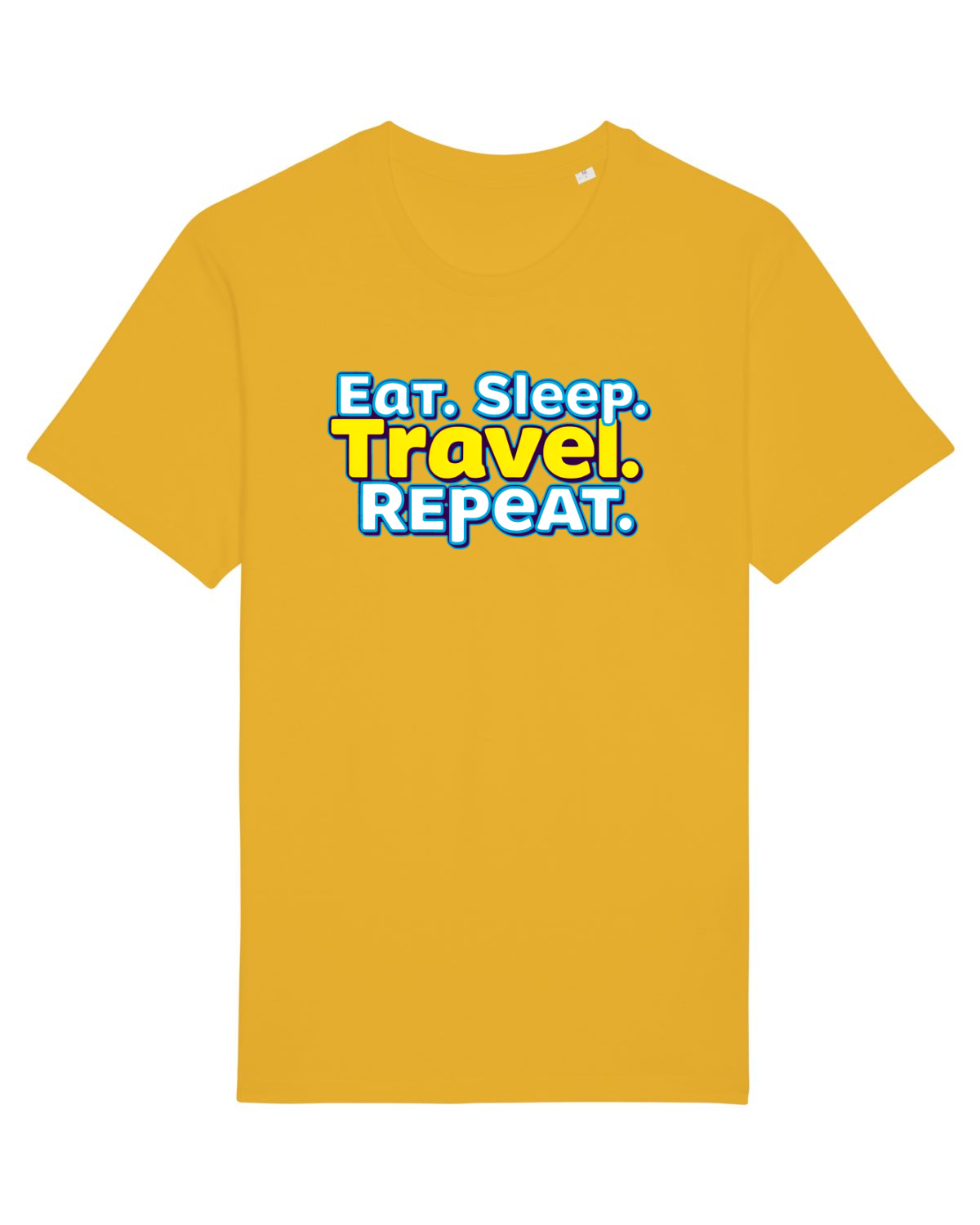 Tricou mânecă scurtă Unisex Rocker Spectra Yellow