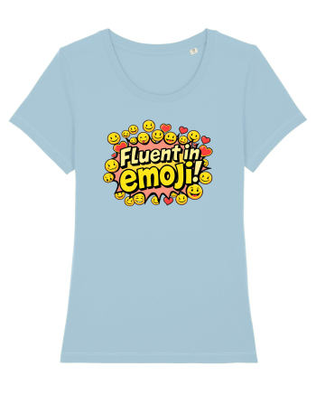 FLUENT IN EMOJI Sky Blue
