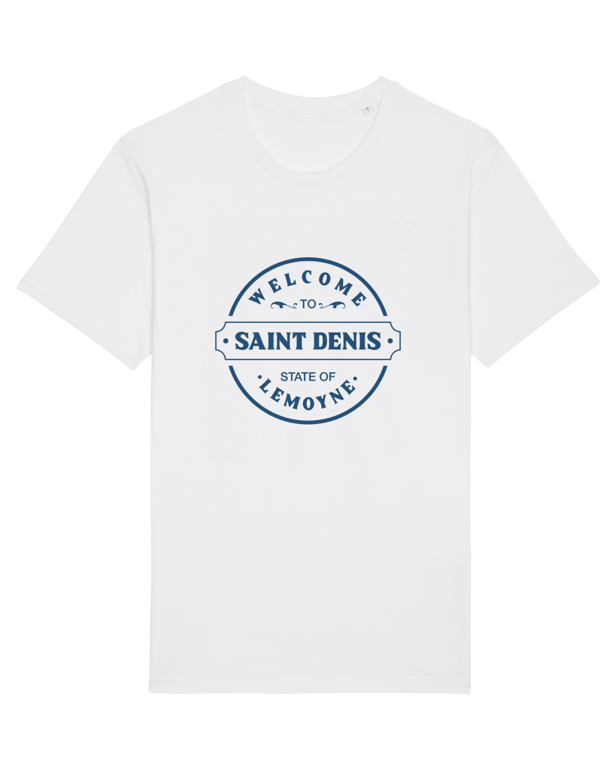 Tricou mânecă scurtă Unisex Rocker White
