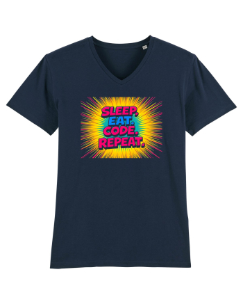 EAT SLEEP CODE REPEAT 2 French Navy
