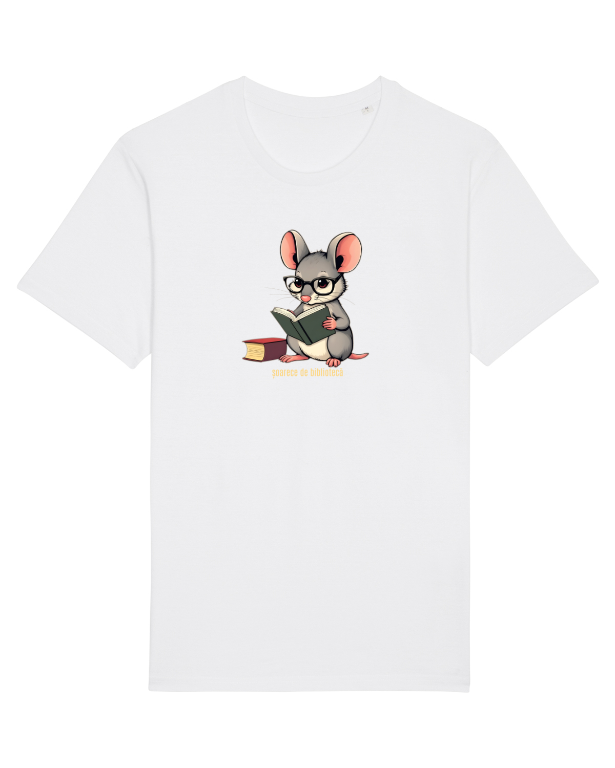 Tricou mânecă scurtă Unisex Rocker White
