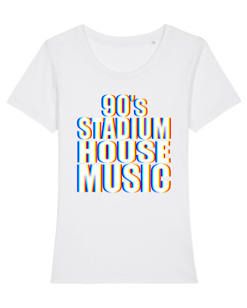 90's Stadium House Music White