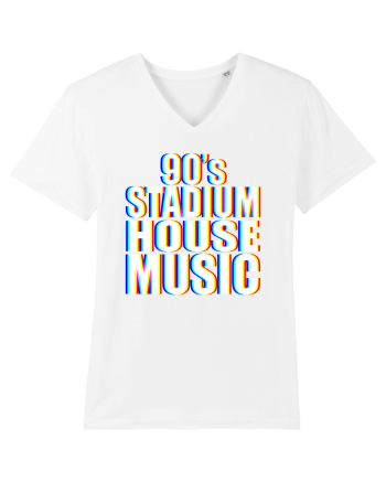 90's Stadium House Music White