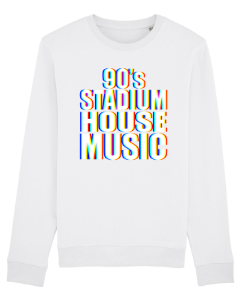 90's Stadium House Music White