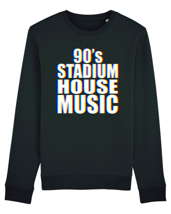 90's Stadium House Music Black